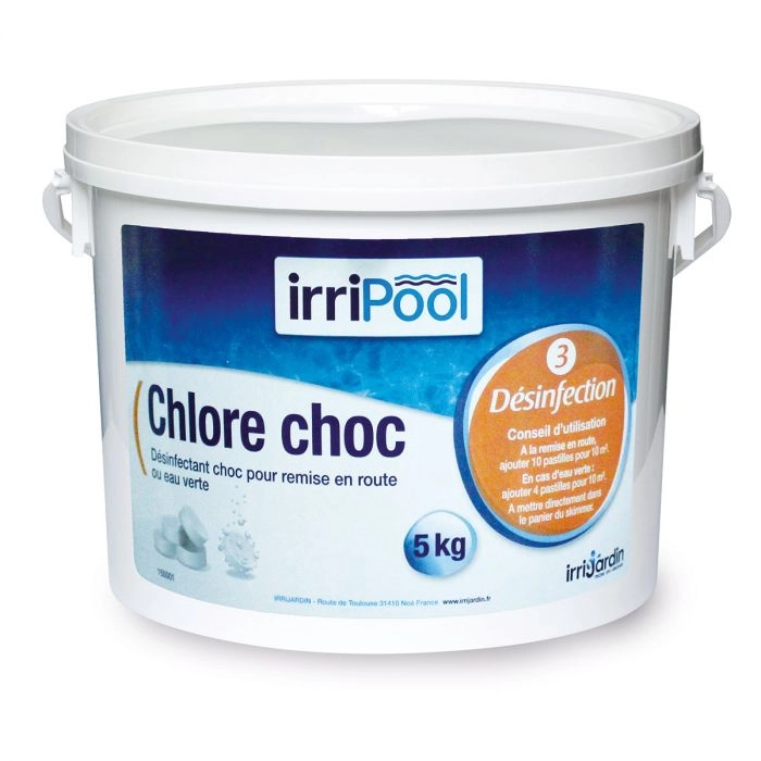Chlore choc 5kg Irripool - Irrijardin